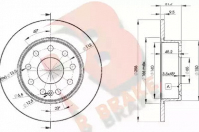 R BRAKE 78rbd25616 -